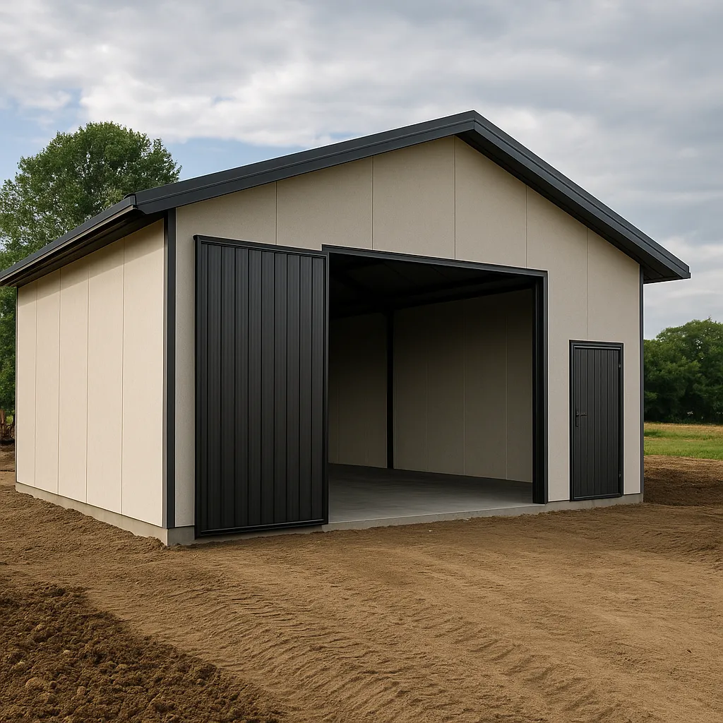 Construcții agricole din panouri SIP